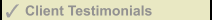 Client Testimonials